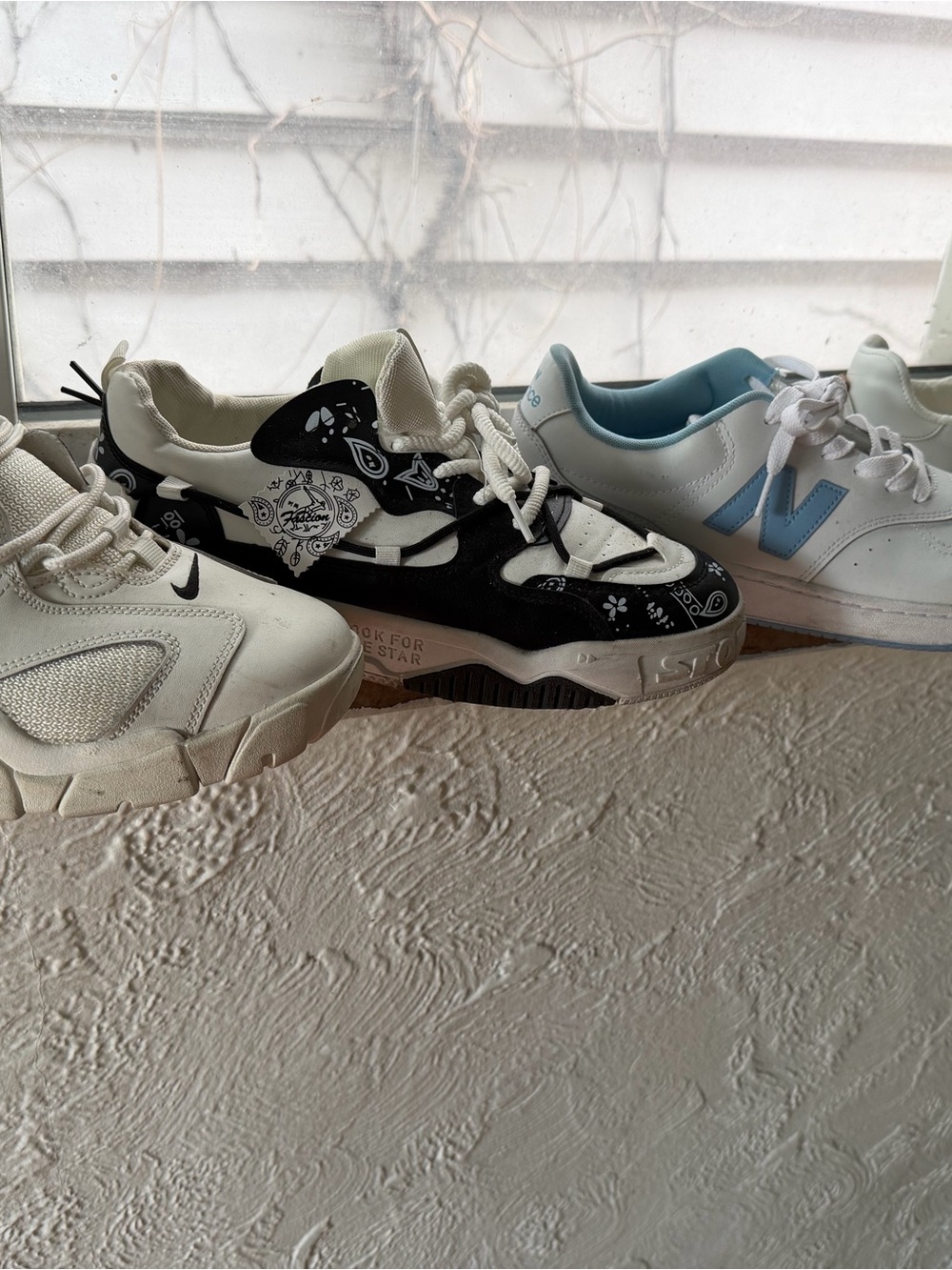 6 pairs of size 11 men’s sneakers